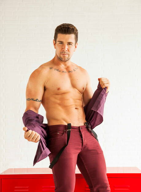 German stud Jessy Ares and american superstud Trenton Ducati have a hot sex