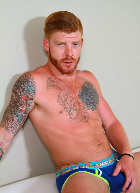 Nice american buddies beefy Bennett Anthony and strongman Jason Maddox in hot ass fuck action