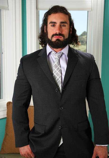 American bear Jaxton Wheeler and  Rey Luis fuck ass after sucking dick