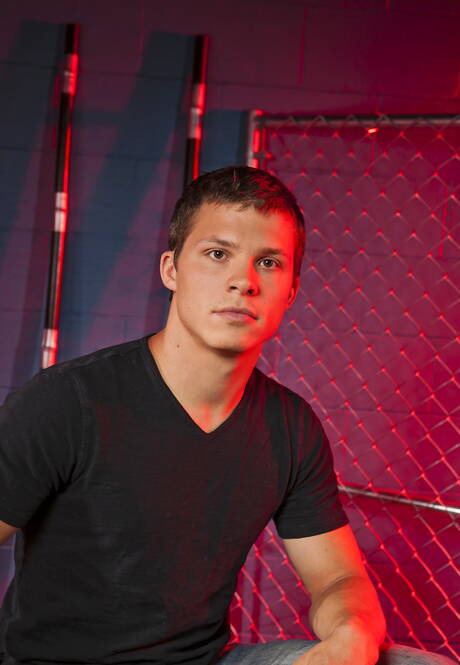 American tough guy Chad Logan wanking