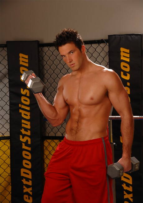 Canadian tough guy Trystan Bull having a pleasure