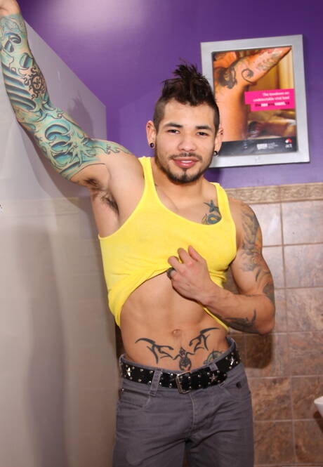 Black hunk Nubius showing his big cock with his friends