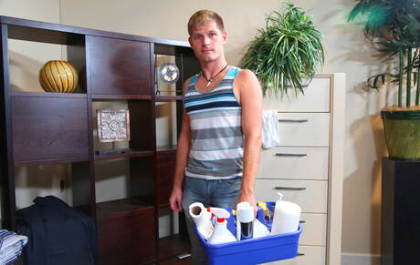 Hot american dudes hairy stud Mike Gaite and hunk Peter Fields in hot homosexual scene