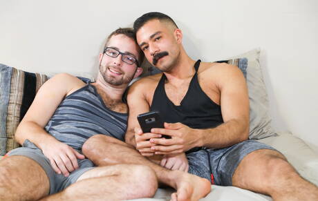 Shameless boys Bryce Evans, Jay Donahue and Chad Stone have a good 3some sex