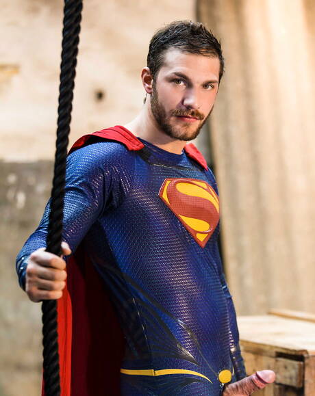 Brandon Cody, Johnny Rapid, Ryan Bones, Colby, Francois Sagat in wild gangbang