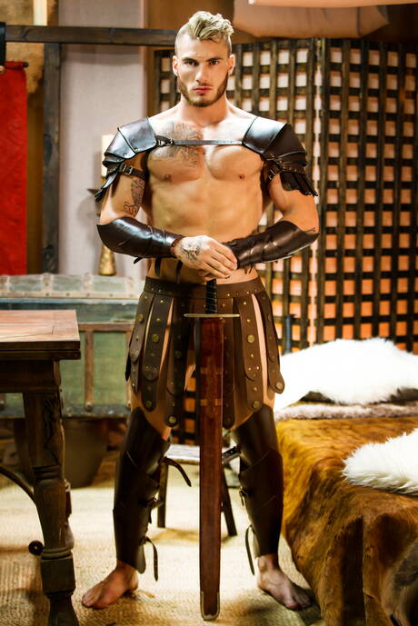 Ryan, JJ Knight, Diego Sans, William, Francois, D.O. in wild gangbang