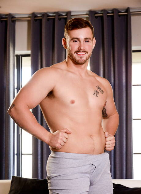 Hot american guys well-built Brendan Phillips and superstud Trevor Long make a love