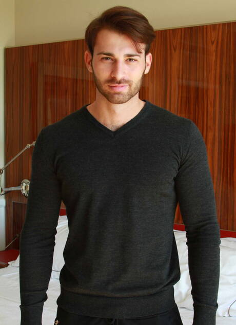 Hot american boys hunky guy Colt Rivers and otter Jarec Wentworth have a hot couple sex