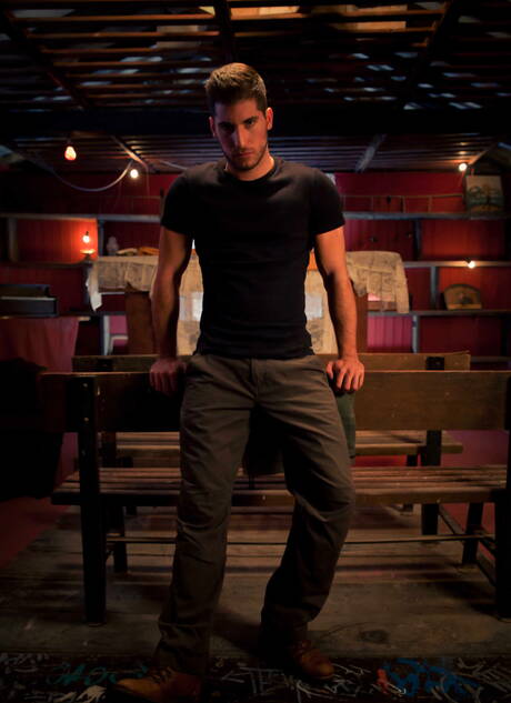 Cypriot beefcake Leo Domenico and stud Tony Gys fuck ass after blowjob