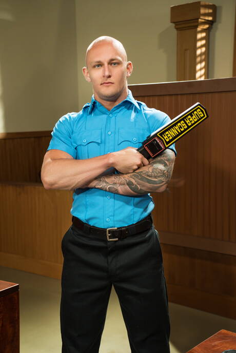 Nice american buddies beefy Trevor Laster and stud Jack Hunter in hot homosexual scene