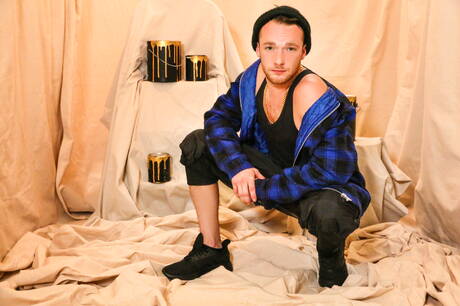 Hot american guys hot twink Derek Reed and husky guy Beaux Banks in hot homosexual action