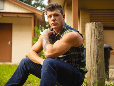 Sexy americans, tough guy Jj Knight and hunk Devin Franco sucking and screwing each other on the beach