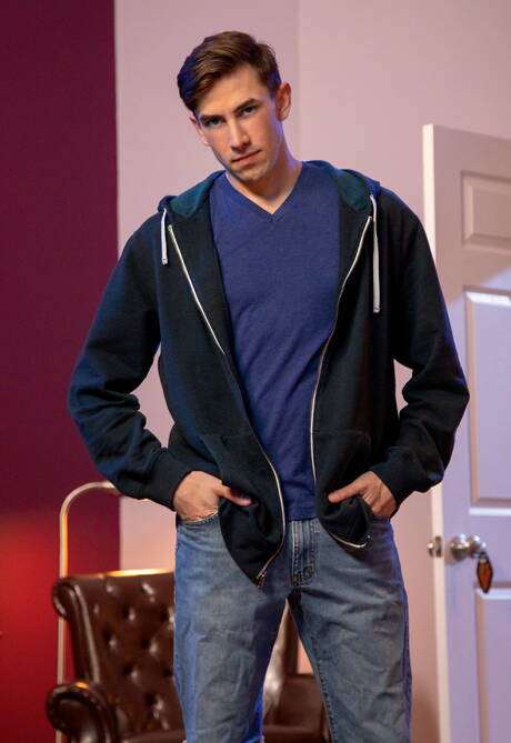 Hot american dudes well-built Jack Hunter and tough guy Cazden Hunter sucking and screwing each other