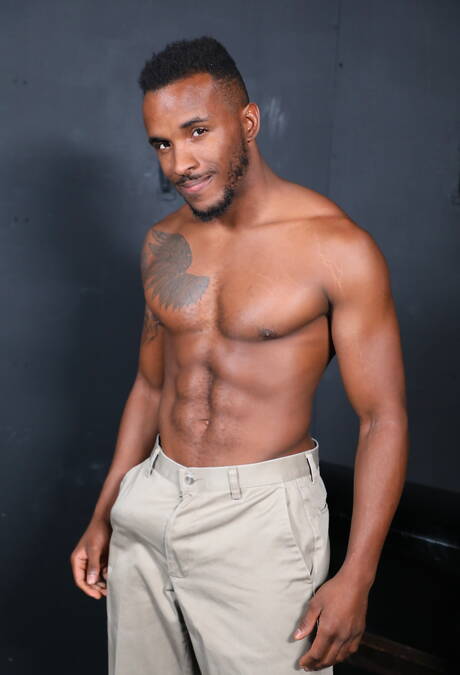 Sexy buddies Pheonix Fellington, Sean Harding and Ceasar Ventura in hot interracial groupsex