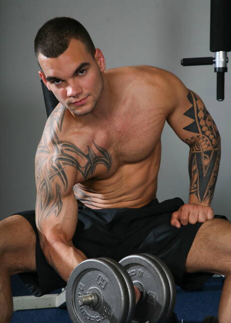 Shameless boys Adam Rupert, Ivo Kerk and Marco Rubi have a good 3some sex