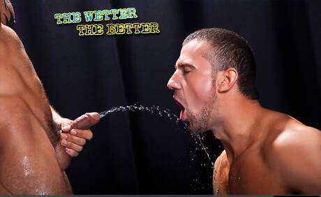 British muscular Marco Sessions and french gay bear Edji Da Silva in hot ass bang with fisting