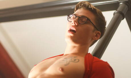 Nice american buddies stud Blake Mitchell and pretty boy Dylan Hayes have a good anal sex