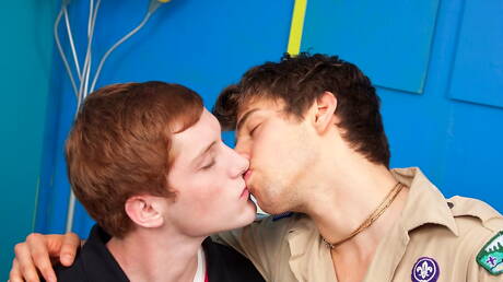 Hot boysKeegan Adams, Kevin Kandy and Jason North banged each other