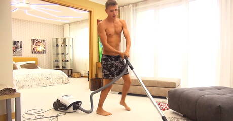 Czech hot twink Jason Bacall and well-built Olaf Mortensen fuck after blowjob and fisted