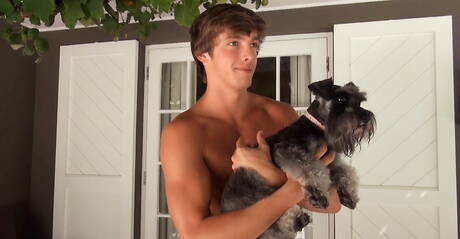 Helmut, Christian Lundgren, Hoyt, Jerome fucking each other in bathroom