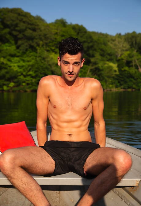 Hot american boys otter Cory Kane and beautiful boy Ben Masters sucking and fucking each other at the pool