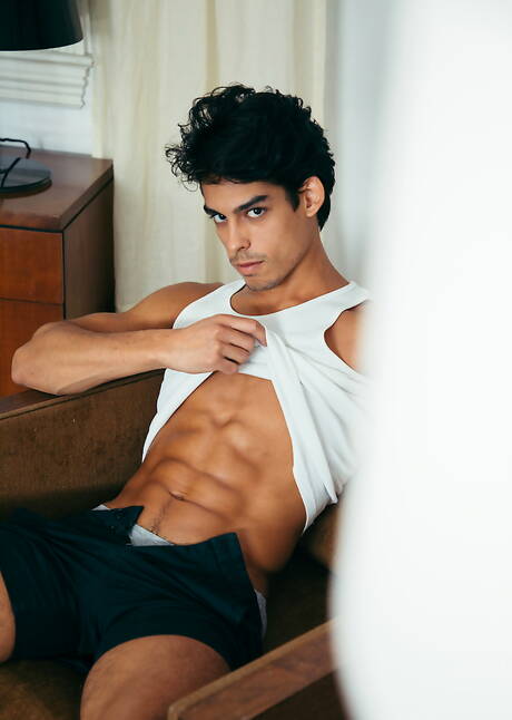 Hot american boys beefcake Nico Leon and hot bear Sharok have anal sex