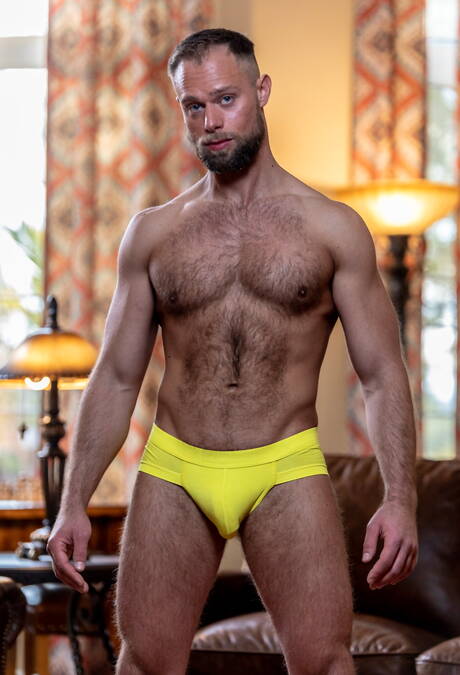 American bear Jake Nicola and  Zayne Roman fuck ass after sucking dick