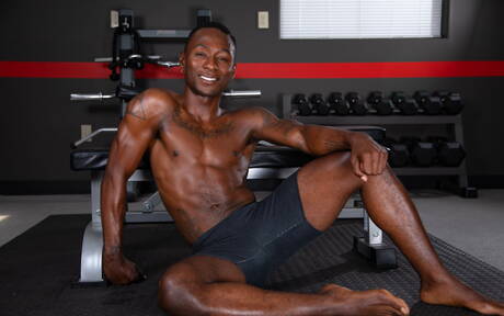 Pretty american boys hunk Johnny Hill and beefcake Miller Axton fuck after  interracial blowjob