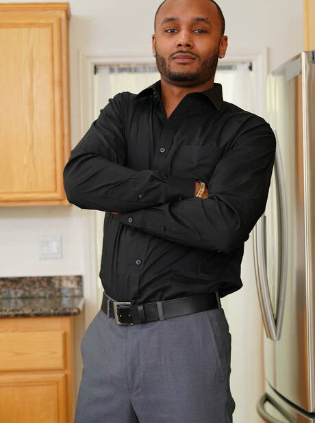 Shameless boys Jesse Ferrer, Jigz Castelo and Titus Mcmasters in threesome interracial fuck scene in the kitchen