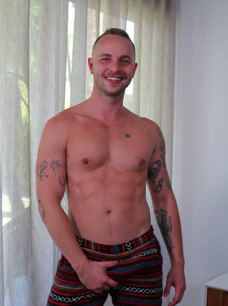 Sexy americans, hunk Jack Andy and superstud Bryce Hart in hot homosexual scene