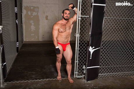 Hot americans, hairy bear Jaxton Wheeler and muscular Brandon Evans fuck ass after sucking cock