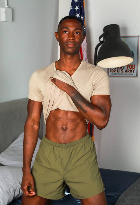 American hairy stud Andrew Miller and  Prince Reign in hot interracial ass fuck action