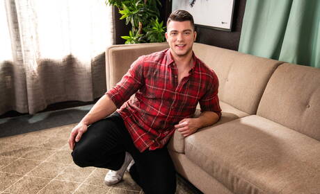 Michael Boston, Reese Rideout and Collin Simpson in hard threesome sex