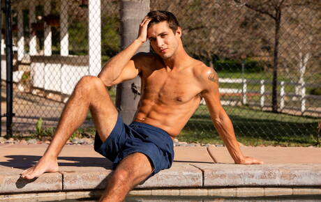 Sexy buddies Elliot Finn, Trevor Harris and Nico Coopa in hot 3some ass bang