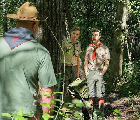 Shameless boys Lance Charger, Troye Jacobs and Jack Bailey in hot 3some ass bang outdoor