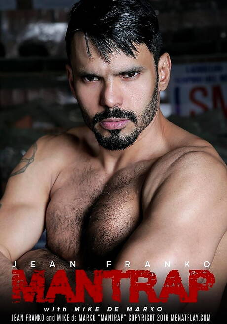 Latino otter Jean Franko and american hairy stud Mike De Marko likes to be roped