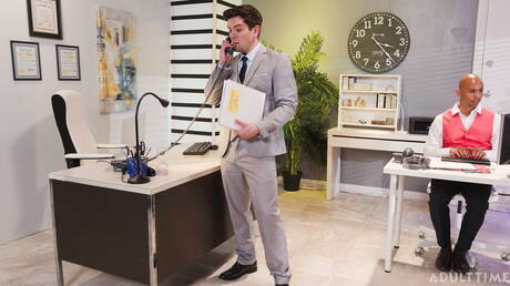 Dakota Payne, Zario Travezz and Jkab Ethan Dale in hot 3some anal sex