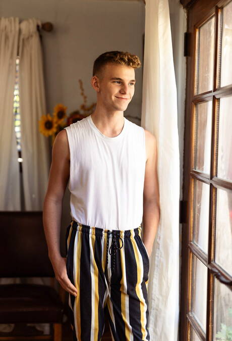 Pretty american boys young dude Jack Waters and husky guy Matthew Figata banged each other