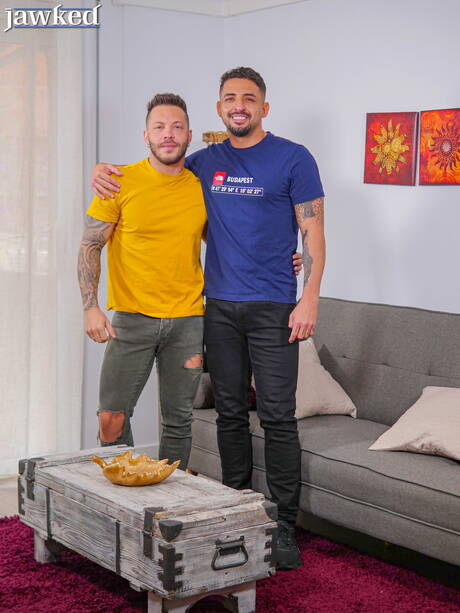 Brazilian strongman John Brachalli and brazilian strongman Roque Rems love each other